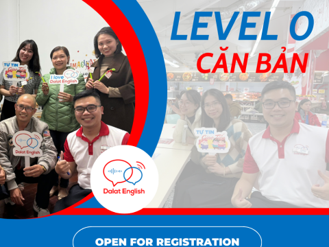 Khoá Anh Văn Giao Tiếp Cho Người Lớn Level 0